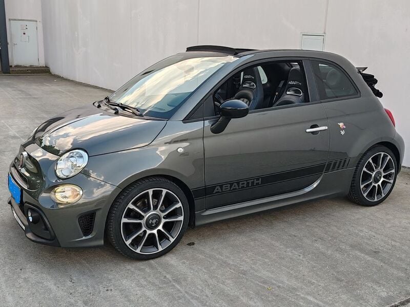 Grau Gebraucht 2017 Abarth 595C Turismo Cabrio | 16.990 € (Etwas zu teuer) - Bild 1/4