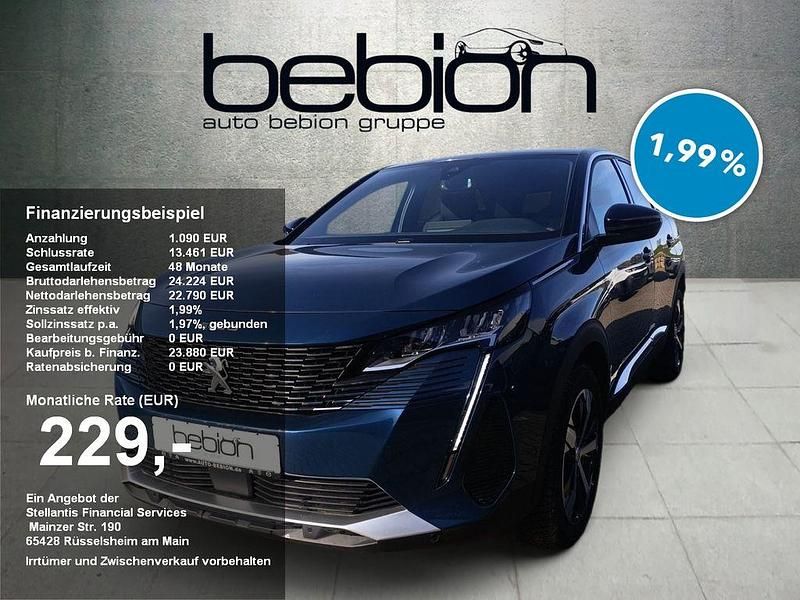 Blau Gebraucht 2023 Peugeot 3008 Allure SUV | 23.880 € (Fairer Preis) - Bild 1/4