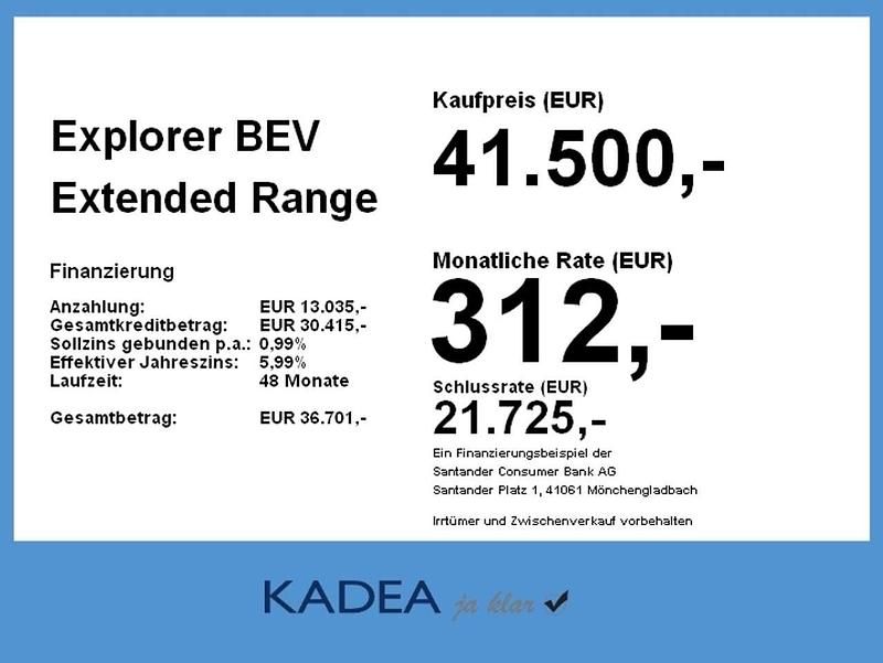 Magneticgrau Neu 2025 Ford Explorer Extended Range SUV | 41.500 € - Bild 1/2