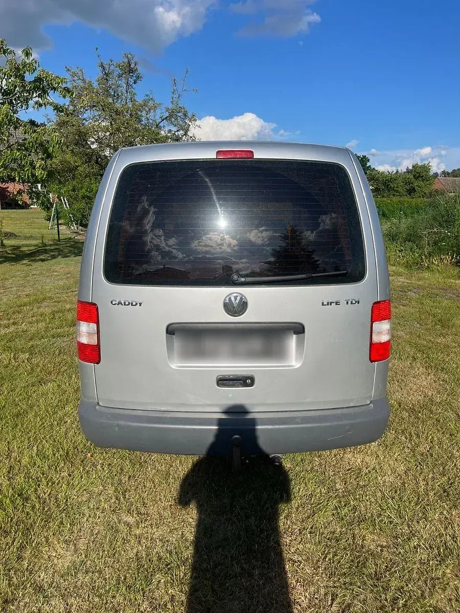 Gebraucht VW Caddy Life 105 PS (77 kW) 2008 Silber Van / Kleinbus