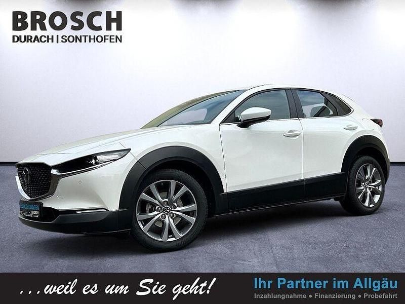 Snowflake white Gebraucht 2022 Mazda CX-30 Selection SUV | 21.910 € (Superpreis) - Bild 1/3