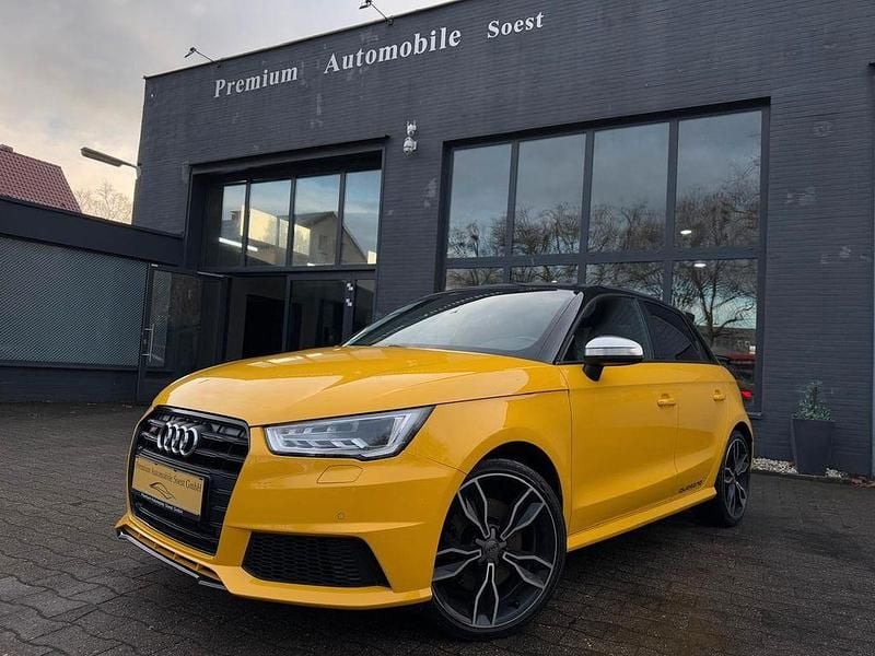Gelb Gebraucht 2015 Audi S1 Sportback Sport Kleinwagen | 24.900 € (Fairer Preis) - Bild 1/4