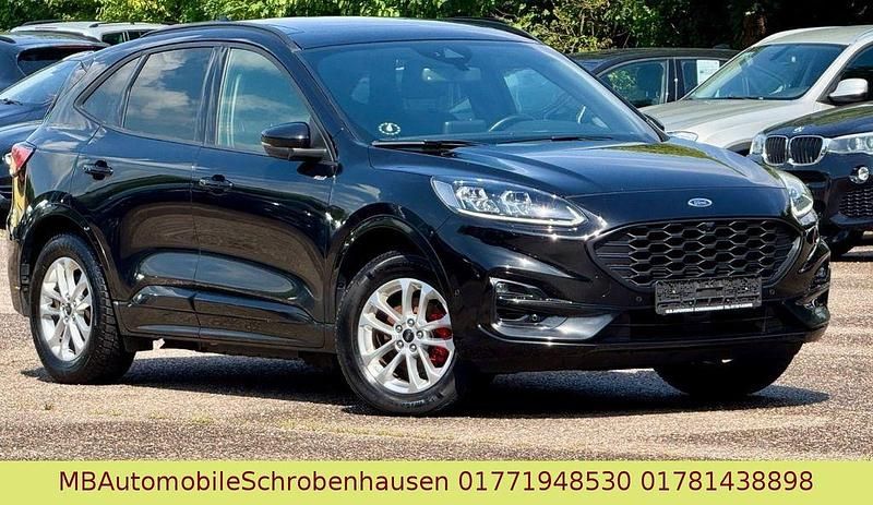 Schwarz Gebraucht 2022 Ford Kuga ST-Line X SUV | 15.999 € (Guter Preis) - Bild 1/3