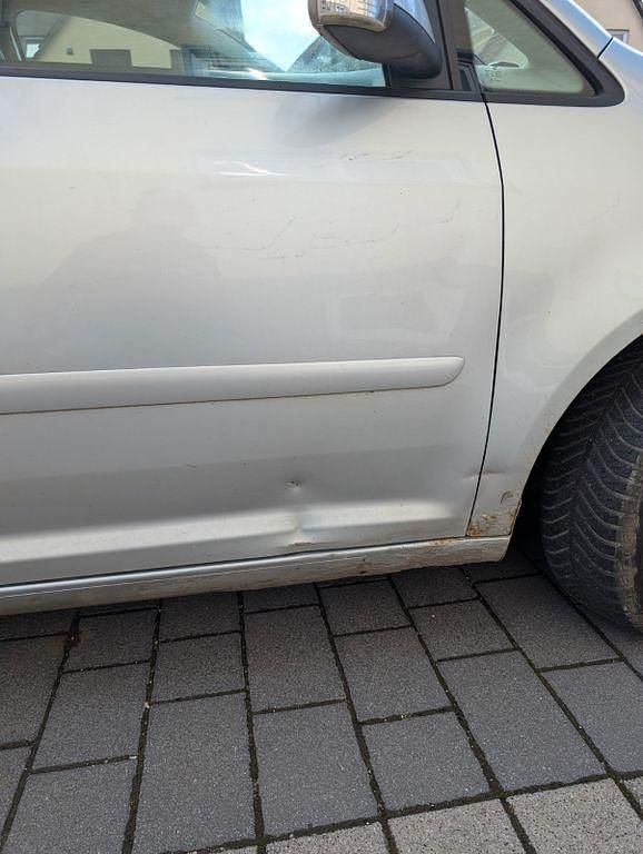 Gebraucht VW Touran Conceptline 102 PS (75 kW) 2005 Silber Van / Kleinbus