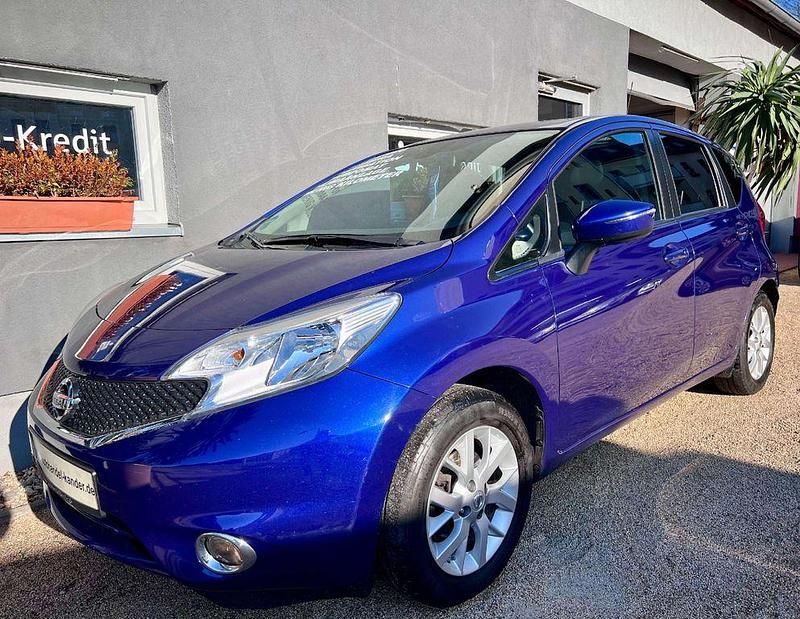 Blau Gebraucht 2016 Nissan Note Acenta+ Van / Kleinbus | 7.999 € (Fairer Preis) - Bild 1/4