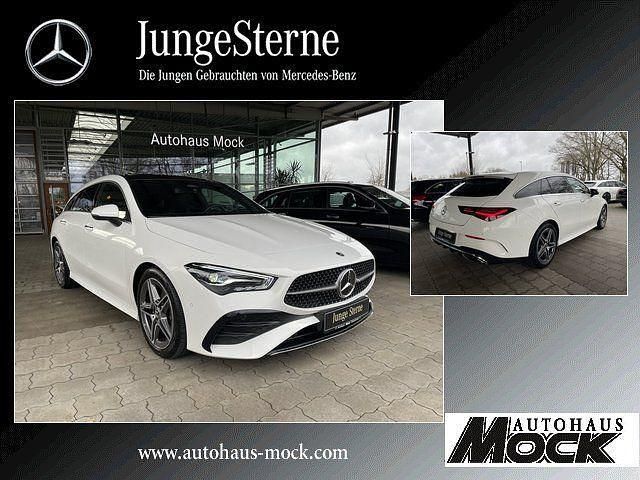 Weiß Gebraucht 2024 Mercedes CLA200 Shooting Brake Advanced Plus Kombi | 33.890 € (Fairer Preis) - Bild 1/4