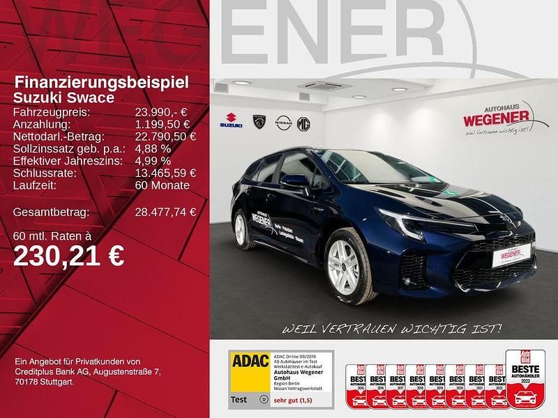 Gebraucht Suzuki Swace Comfort+ 140 PS (102 kW) 2023 Blau Kombi