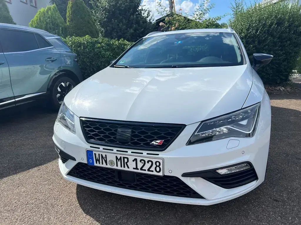 Gebraucht Seat Leon ST CUPRA 300 PS (220 kW) 2018 Nevada weiss Kombi