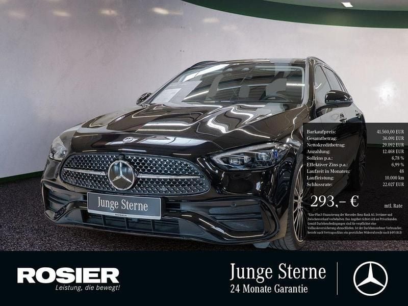 Gebraucht Mercedes C300 AMG 265 PS (194 kW) 2022 Schwarz / obsidianschwarz Kombi