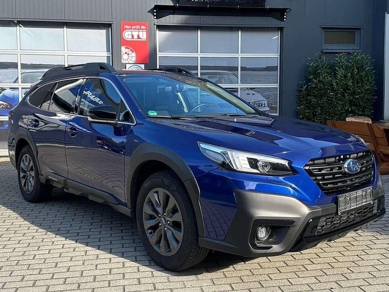 Sapphire blue (p) Gebraucht 2023 Subaru Outback Active SUV | 38.500 € (Fairer Preis) - Bild 1/4