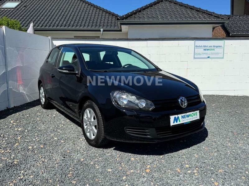 Schwarz Gebraucht 2009 VW Golf VI Trendline Limousine | 5.990 € (Fairer Preis) - Bild 1/4