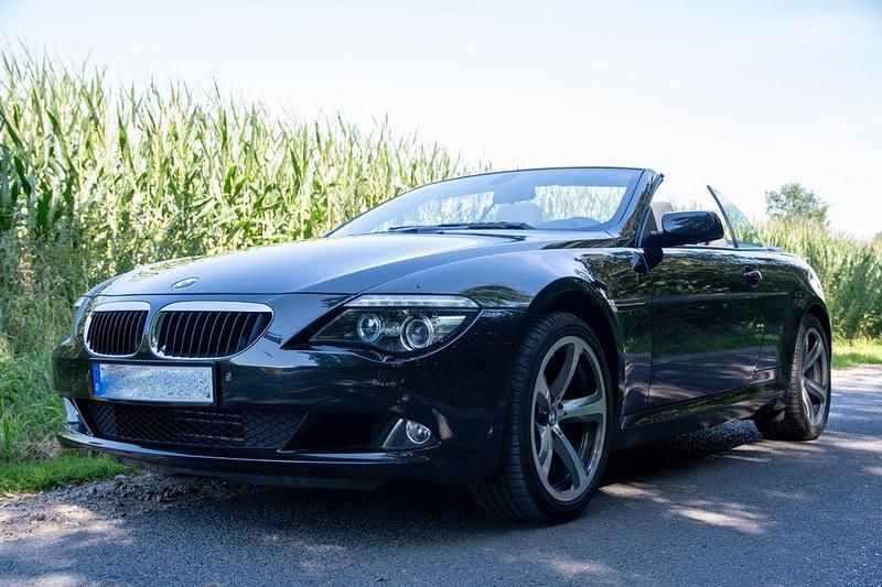 Schwarz Gebraucht 2008 BMW 630 Cabriolet Performance Cabrio | 22.999 € (Fairer Preis) - Bild 1/4