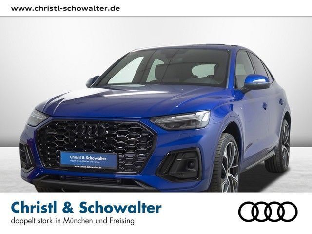 Ultrablau metallic Gebraucht 2022 Audi Q5 Sportback S-Line SUV | 45.986 € (Guter Preis) - Bild 1/4