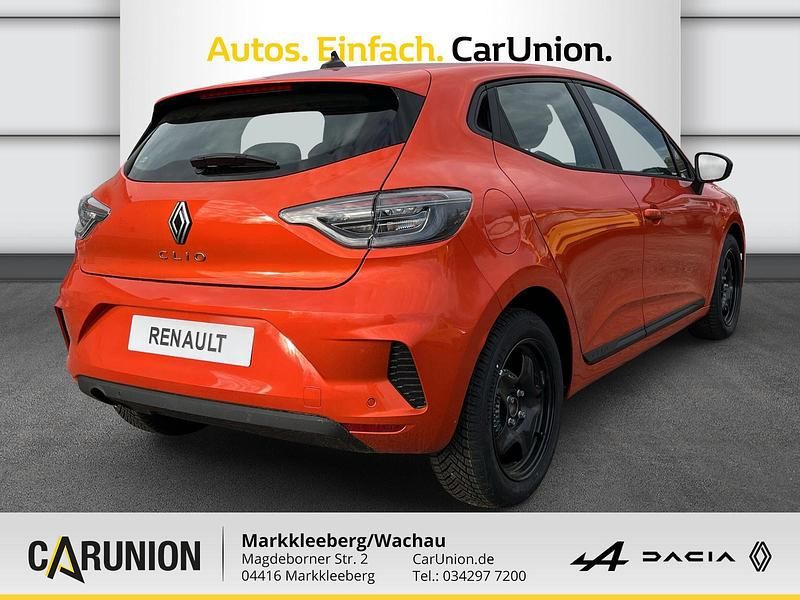 Neu Renault Clio V Evolution 91 PS (66 kW) 2025 Valenciaorange metallic Limousine