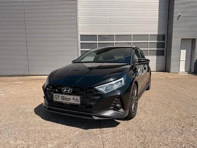 Gebraucht Hyundai i20 N Line 101 PS (74 kW) 2022 Schwarz Kleinwagen