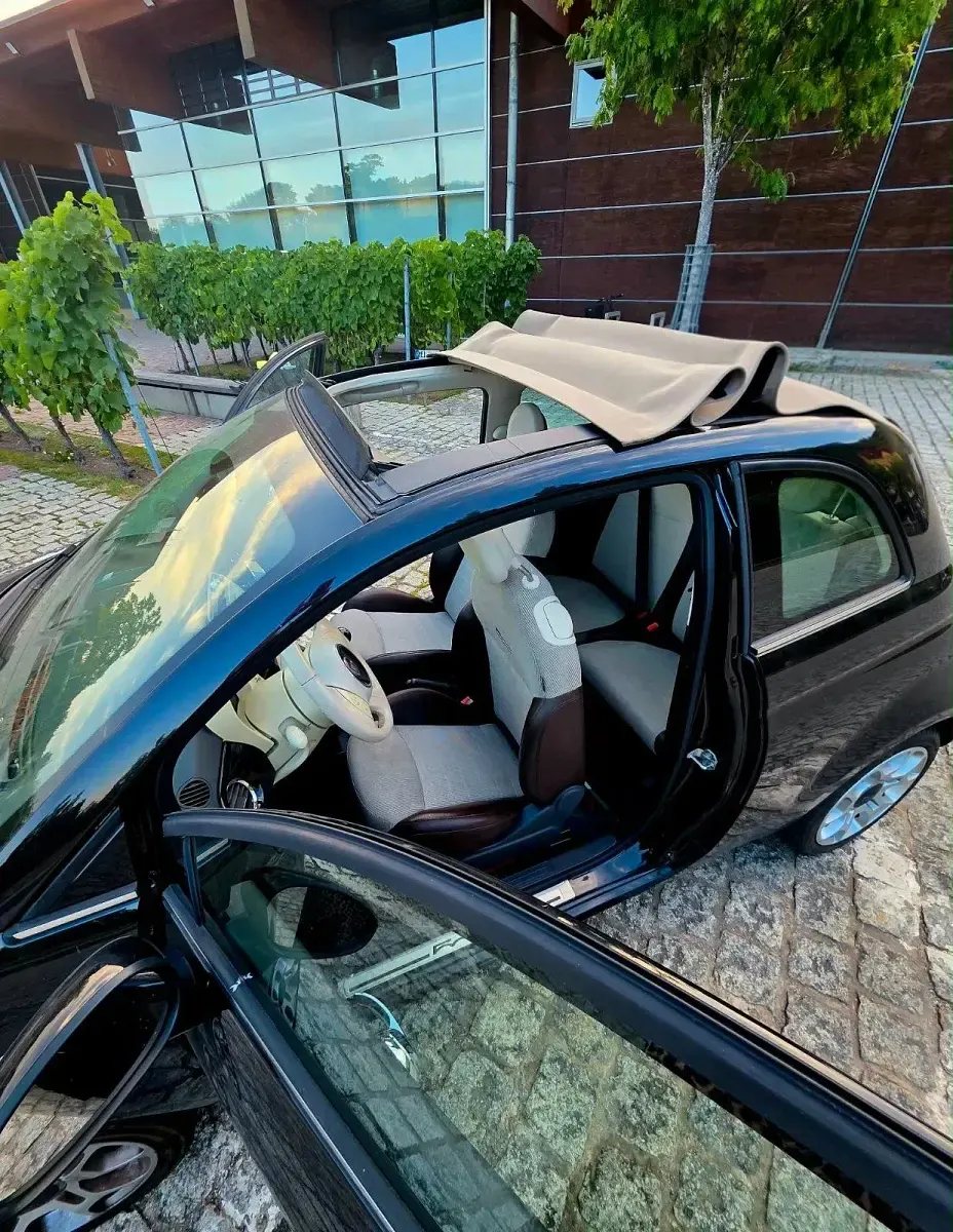 Gebraucht Fiat 500 69 PS (50 kW) 2010 Schwarz Cabrio