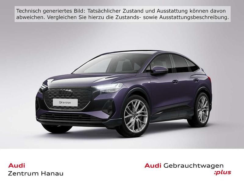 Auroraviolett metallic Gebraucht 2025 Audi Q4 e-tron S-Line SUV | 55.169 € (Fairer Preis) - Bild 1/4