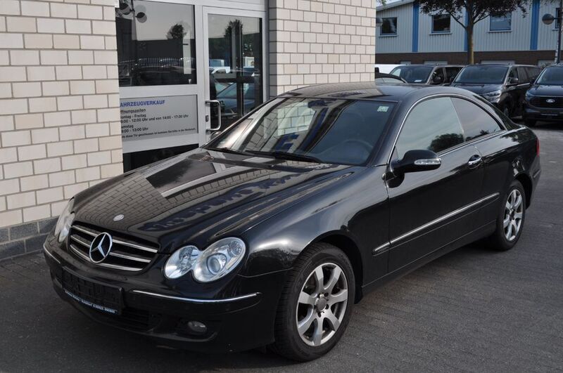 Schwarz Gebraucht 2006 Mercedes CLK200 Coupé | 7.980 € (Fairer Preis) - Bild 1/4