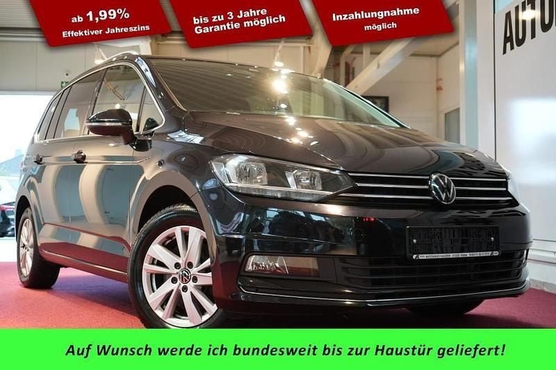 Schwarz Gebraucht 2023 VW Touran Highline Van / Kleinbus | 26.980 € (Guter Preis) - Bild 1/4