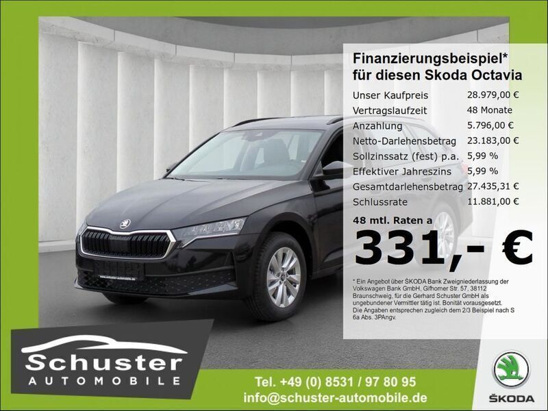 Grau Neu 2024 Skoda Octavia Essence Kombi | 28.979 € (Superpreis) - Bild 1/4
