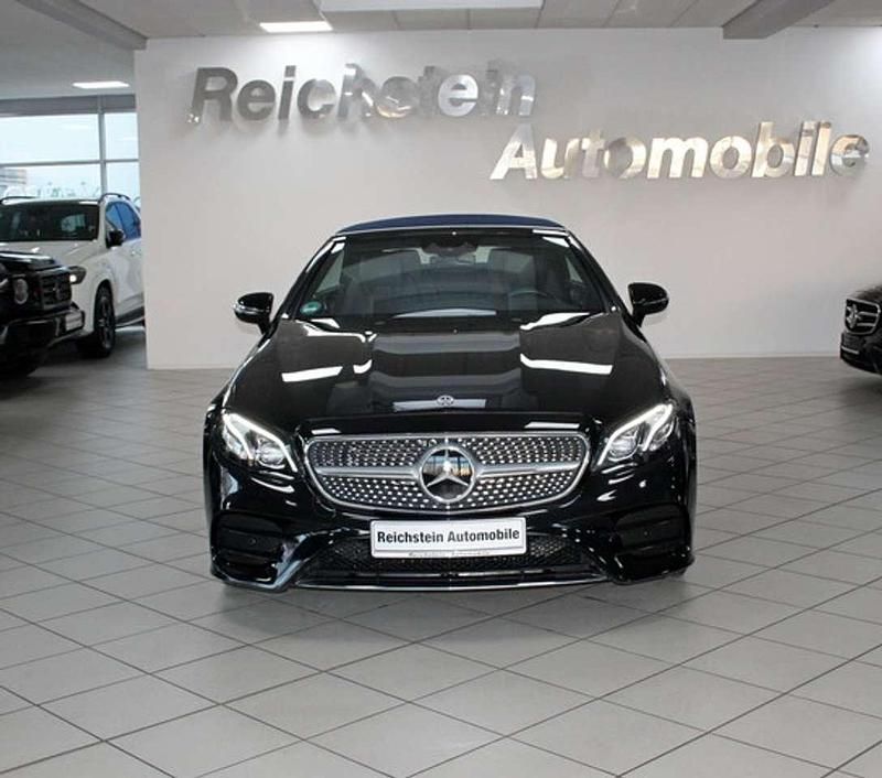 Gebraucht Mercedes E300 AMG 258 PS (189 kW) 2020 Obsidianschwarz (metallic) Cabrio