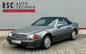 Grau Gebraucht 1990 Mercedes SL500 Cabrio | 29.900 € - Bild 1/4