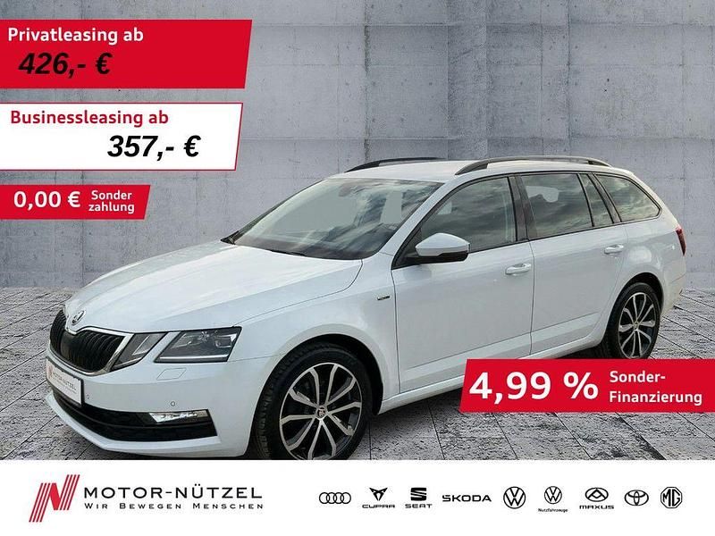 Moonweiss metallic Gebraucht 2020 Skoda Octavia Tour Kombi | 19.930 € (Fairer Preis) - Bild 1/4