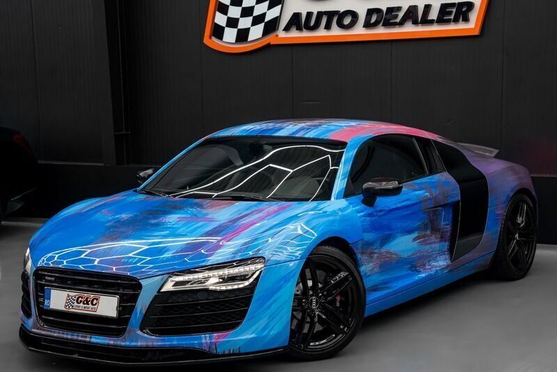 Blau Gebraucht 2014 Audi R8 Coupé Sport Coupé | 65.000 € (Fairer Preis) - Bild 1/4