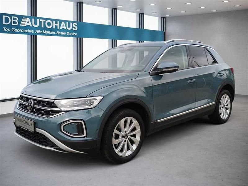 Blau Gebraucht 2023 VW T-Roc Style SUV | 26.830 € (Fairer Preis) - Bild 1/4