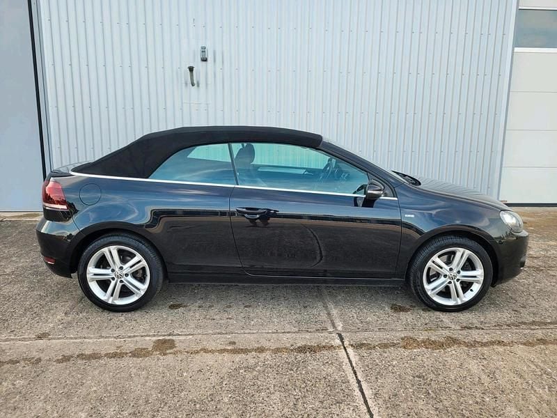 Gebraucht VW Golf Cabriolet 162 PS (119 kW) 2013 Schwarz Cabrio