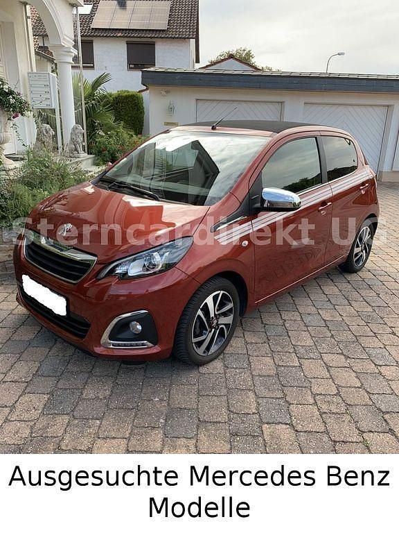 Rot Gebraucht 2019 Peugeot 108 Top! Collection Kleinwagen | 8.900 € (Guter Preis) - Bild 1/4
