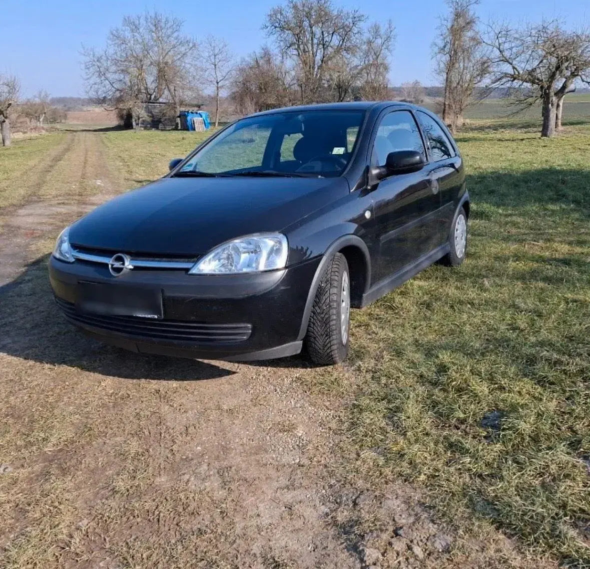 Gebraucht Opel Corsa Njoy 75 PS (55 kW) 2003 Schwarz Kleinwagen