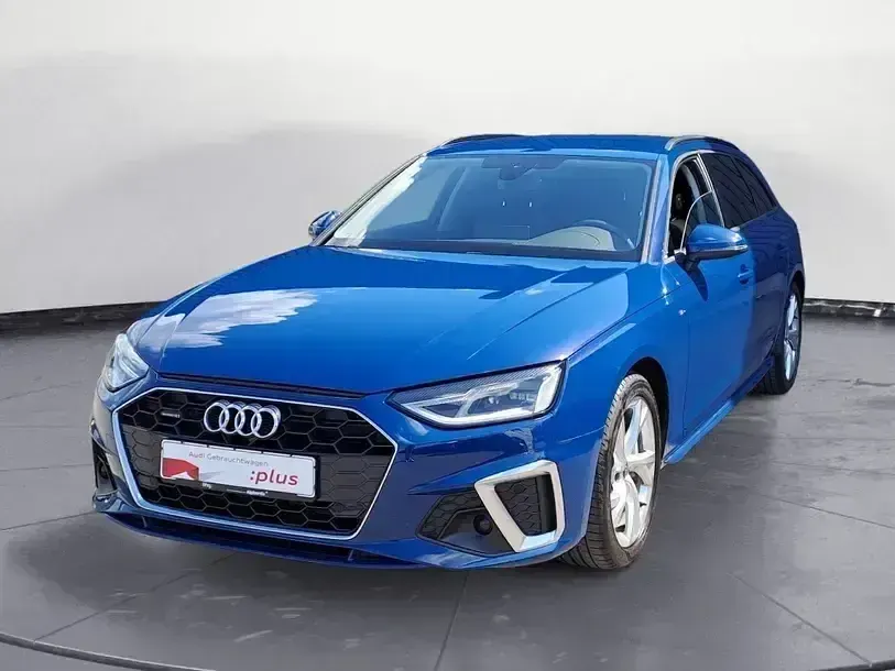 Gebraucht Audi A4 S-Line 204 PS (150 kW) 2023 Blau Kombi