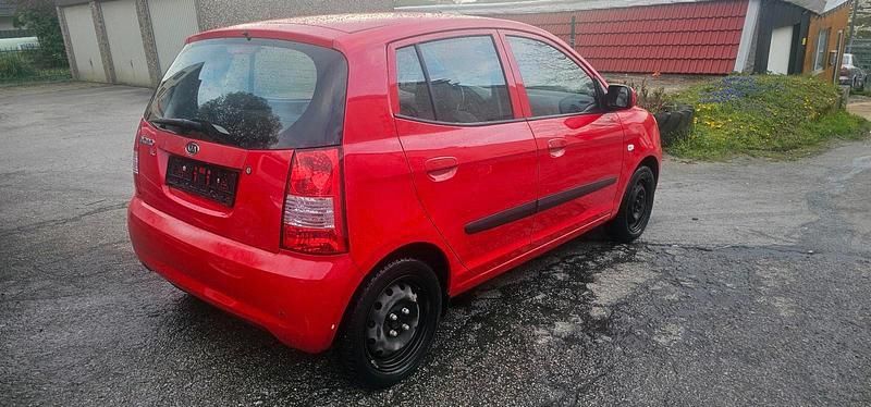 Gebraucht Kia Picanto LX 65 PS (47 kW) 2007 Rot Kleinwagen