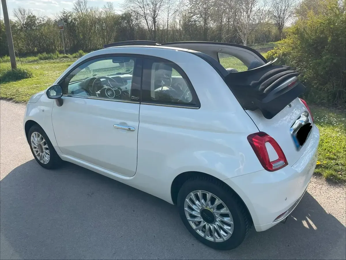 Gebraucht Fiat 500 69 PS (50 kW) 2017 Weiß Cabrio