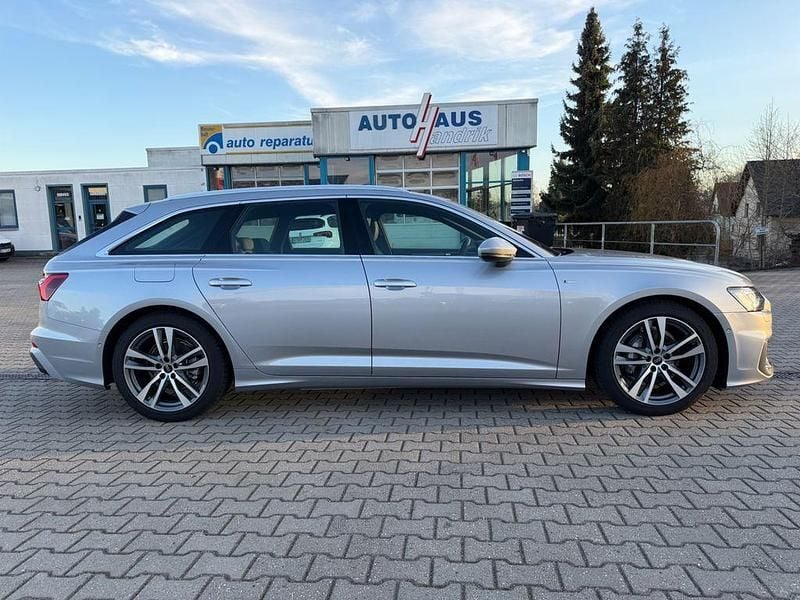 Ny Audi A6 S-Line 204 HK (150 kW) 2025 Sølv Stationcar