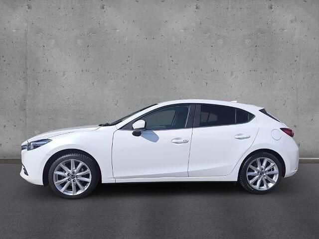 Gebraucht Mazda 3 Sports-Line 120 PS (88 kW) 2019 Weiß Kleinwagen