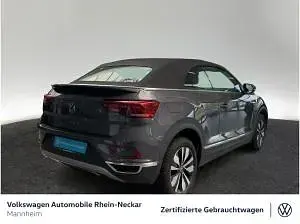 Gebraucht VW T-Roc Cabriolet Move 150 PS (110 kW) 2023 Grau (rauchgrau metallic) Cabrio