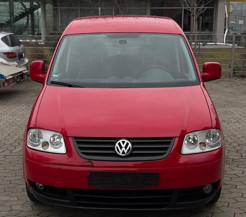 Gebraucht VW Caddy Life 109 PS (80 kW) 2008 Rot Van / Kleinbus