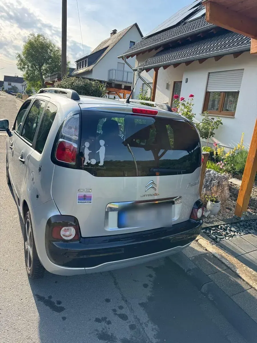 Gebraucht Citroën C3 Picasso SELECTION 99 PS (72 kW) 2016 Silber Van / Kleinbus
