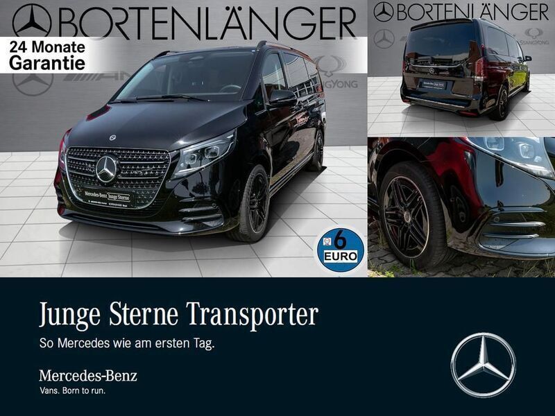 Schwarz Gebraucht 2024 Mercedes V220 Style Van / Kleinbus | 78.887 € - Bild 1/4