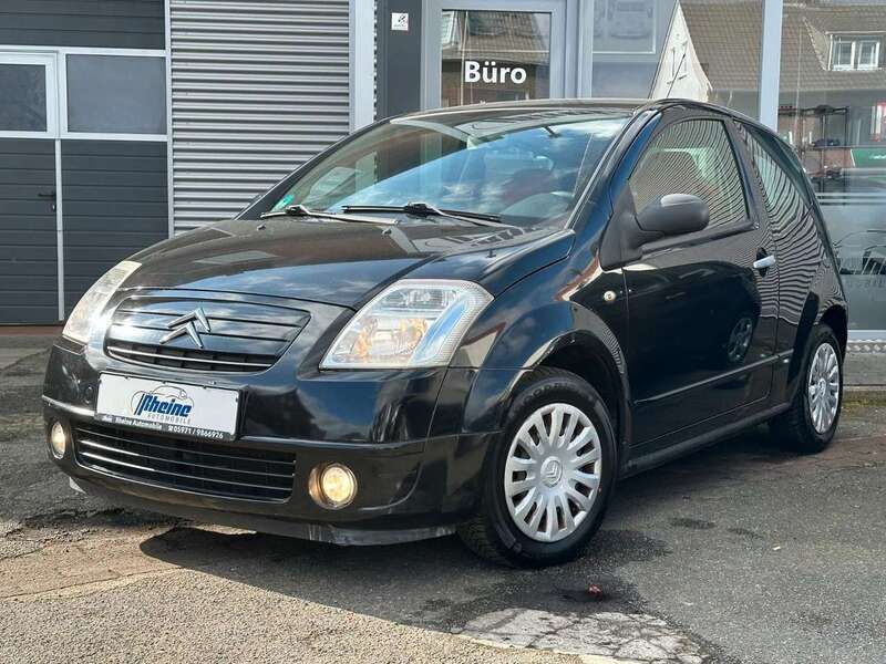 Schwarz Gebraucht 2005 Citroën C2 Comfort Kleinwagen | 500 € (Superpreis) - Bild 1/4