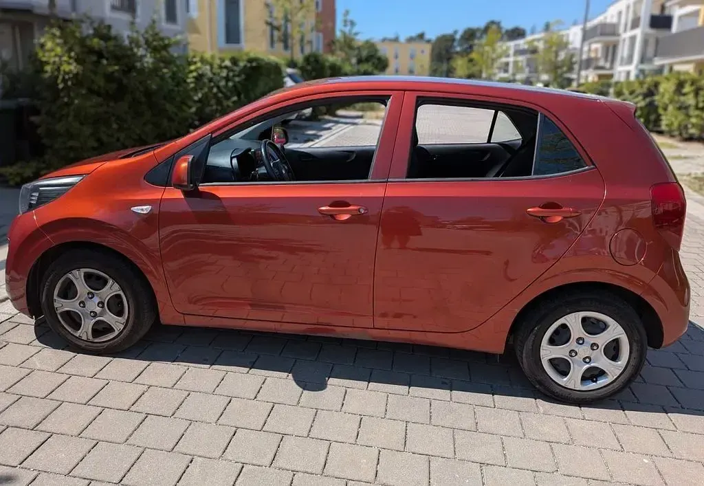 Gebraucht Kia Picanto Attract 67 PS (49 kW) 2019 Orange Kleinwagen