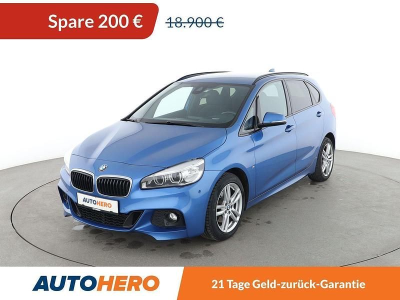 Blau Gebraucht 2017 BMW 220 Active Tourer M Sport Van / Kleinbus | 18.700 € (Fairer Preis) - Bild 1/3