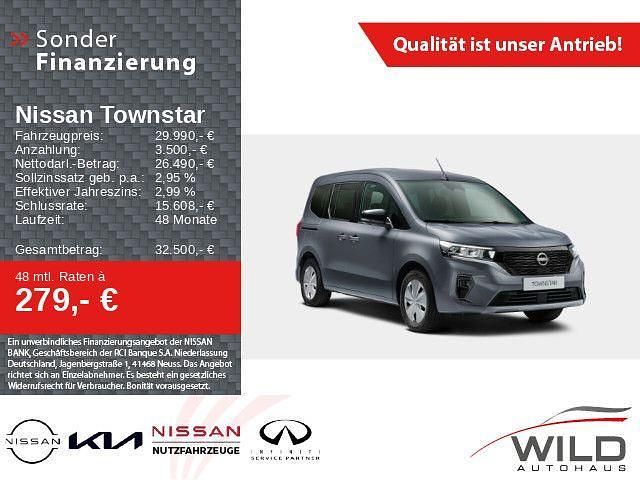 Grey urban Neu 2024 Nissan Townstar N-Connecta Van / Kleinbus | 28.590 € (Fairer Preis) - Bild 1/2