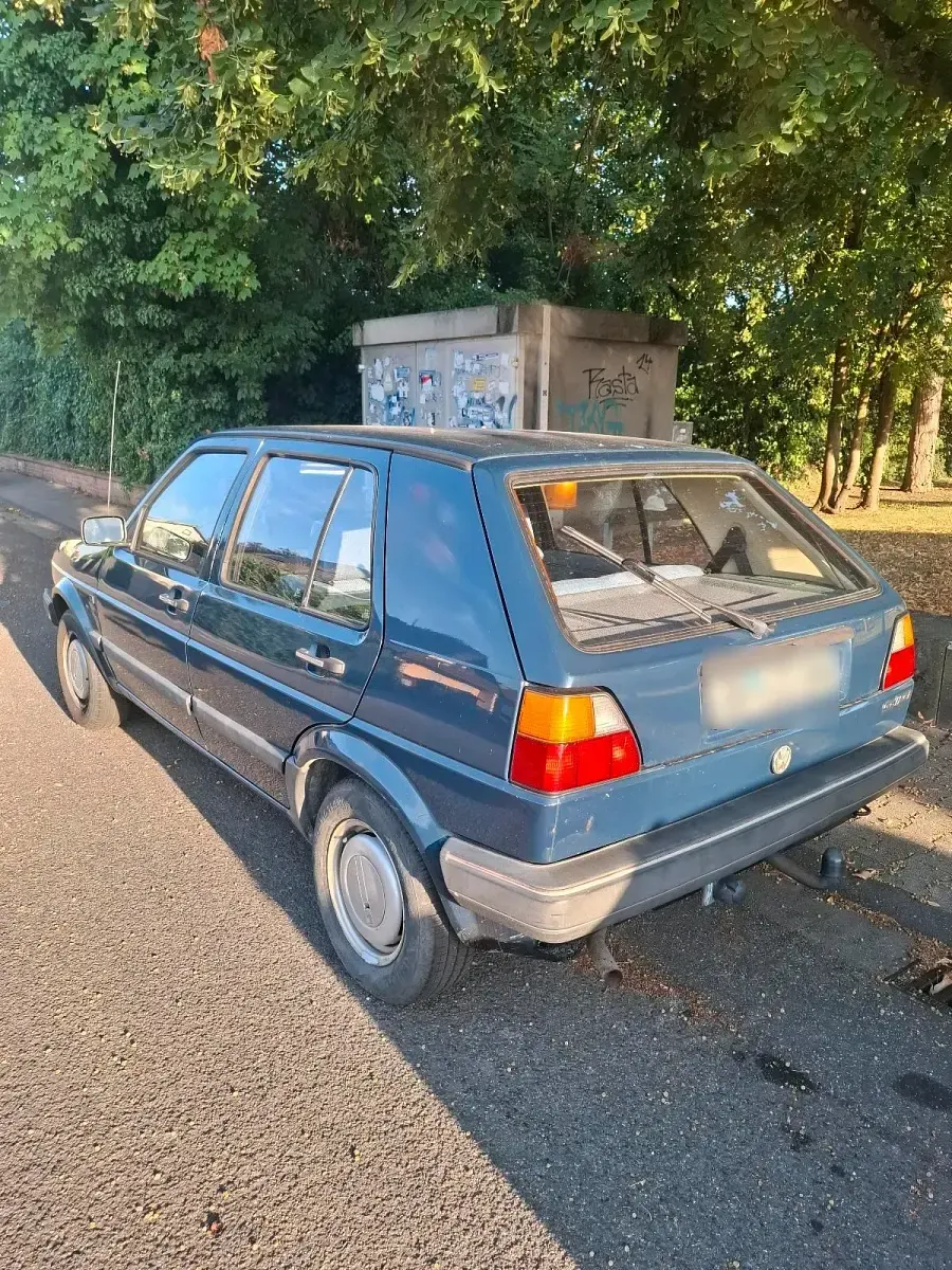 Gebraucht VW Golf II 69 PS (50 kW) 1989 Blau Kleinwagen