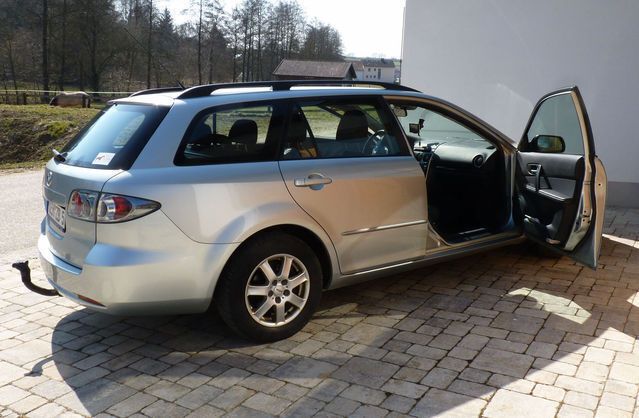 Gebraucht Mazda 6 143 PS (105 kW) 2007 Silber metallic Kombi