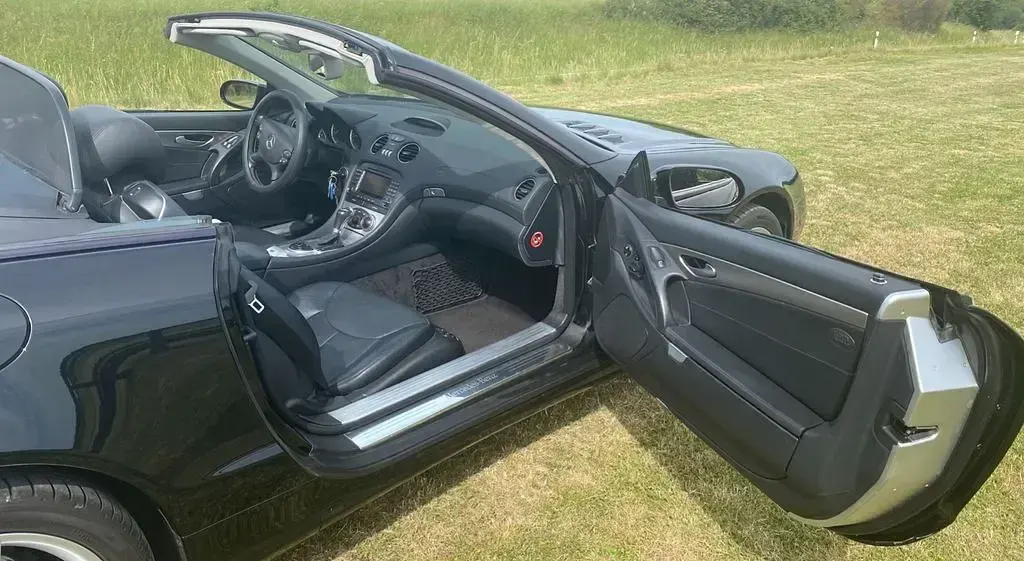 Gebraucht Mercedes SL350 272 PS (200 kW) 2006 Schwarz Cabrio