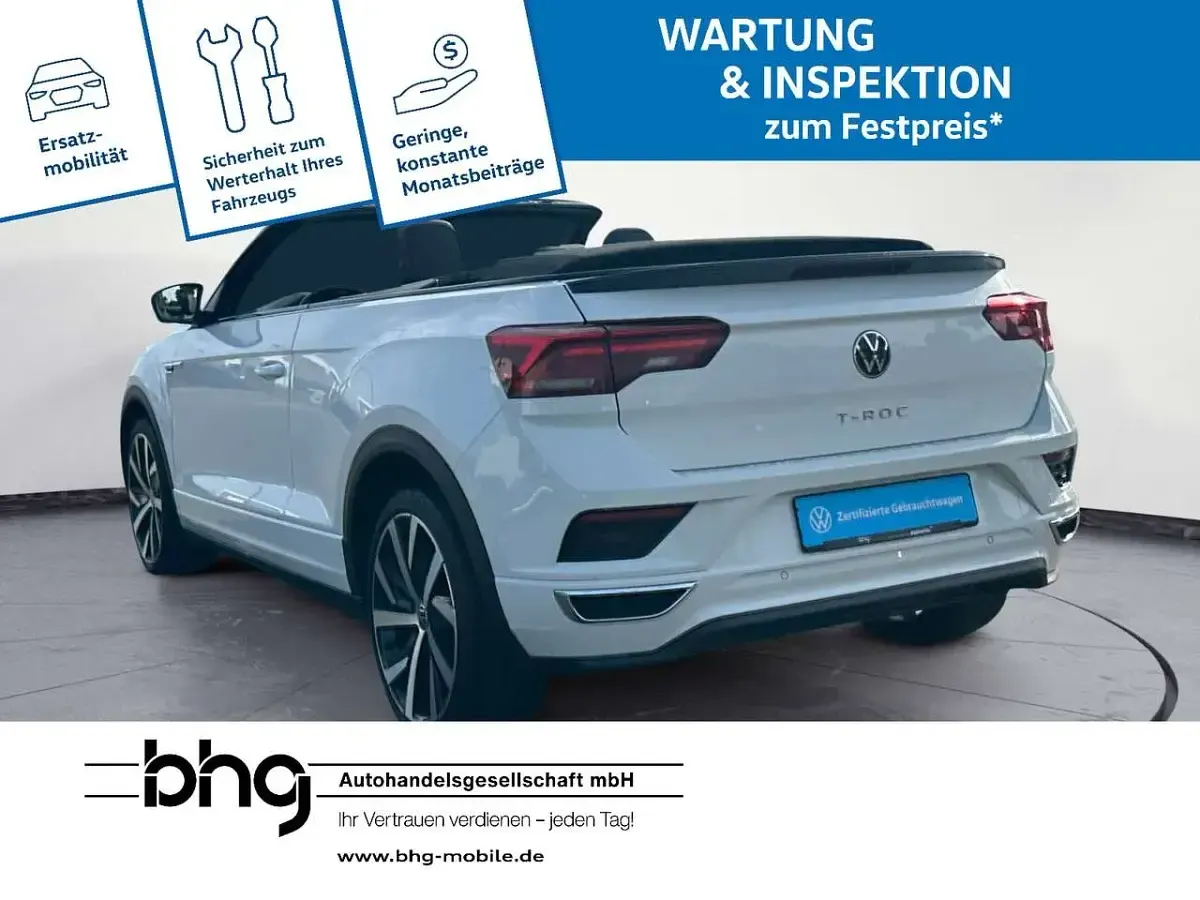 Gebraucht VW T-Roc Beats 150 PS (110 kW) 2021 Pure white/schwarz SUV