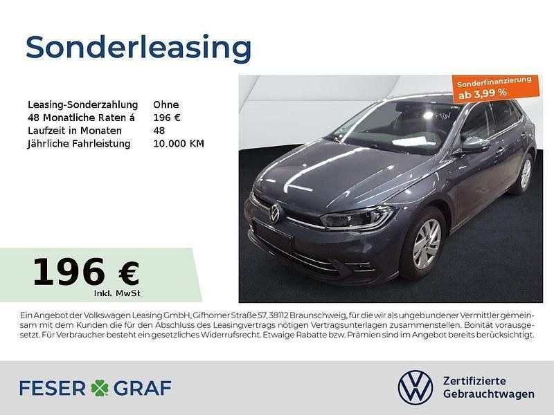 Rauchgrau metallic Gebraucht 2024 VW Polo Style Limousine | 20.950 € (Guter Preis) - Bild 1/2